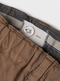 NAME IT Twill Shorts Ryan Walnut